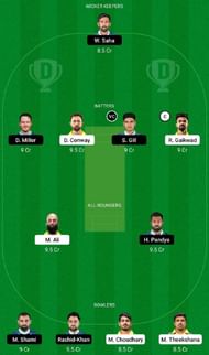 CSK vs GT Dream11 Fantasy Tip #1